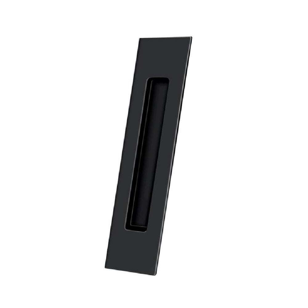 Deltana FP10225U19 Pocket & Sliding Door Flush Pull, Black