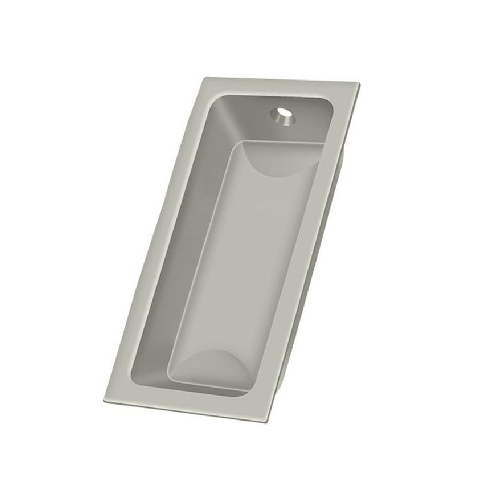 Deltana FP227U15 Pocket & Sliding Door Large Flush Pull, Brushed Nickel