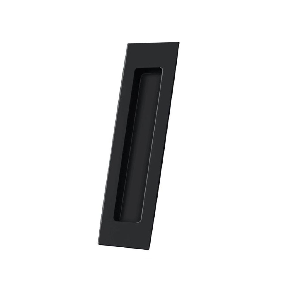 Deltana FP7178U19 Pocket & Sliding Door Rectangular Flush Pull, Black
