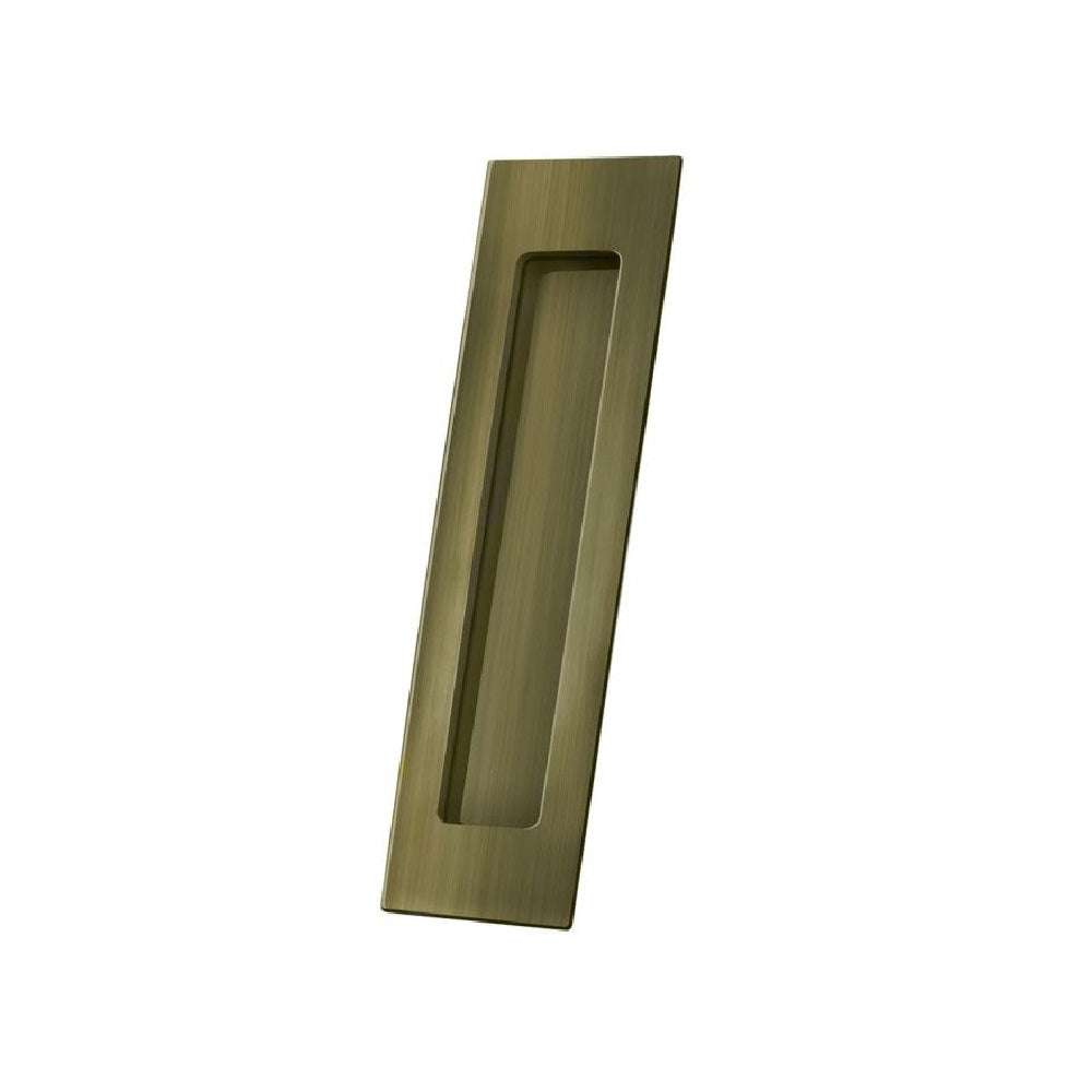 Deltana FP7178U5 Pocket & Sliding Door Rectangular Flush Pull, Antique Brass