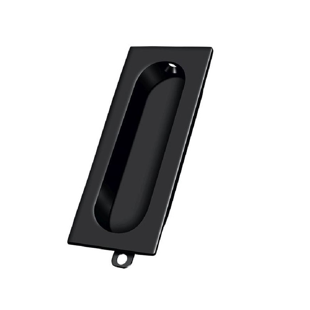 Deltana FP222U19 Pocket & Sliding Door Rectangle Flush Pull, Black