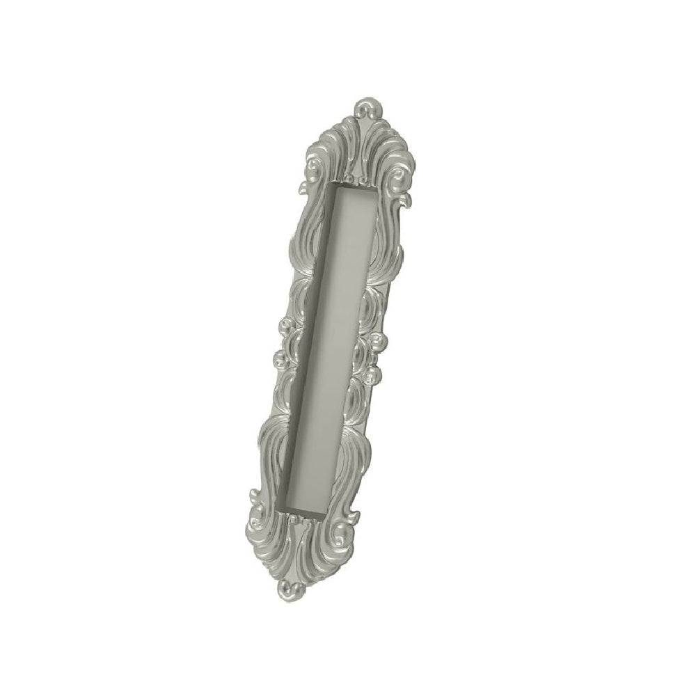 Deltana FPV10225U15 Heavy Duty Victorian Flush Pull, Brushed Nickel