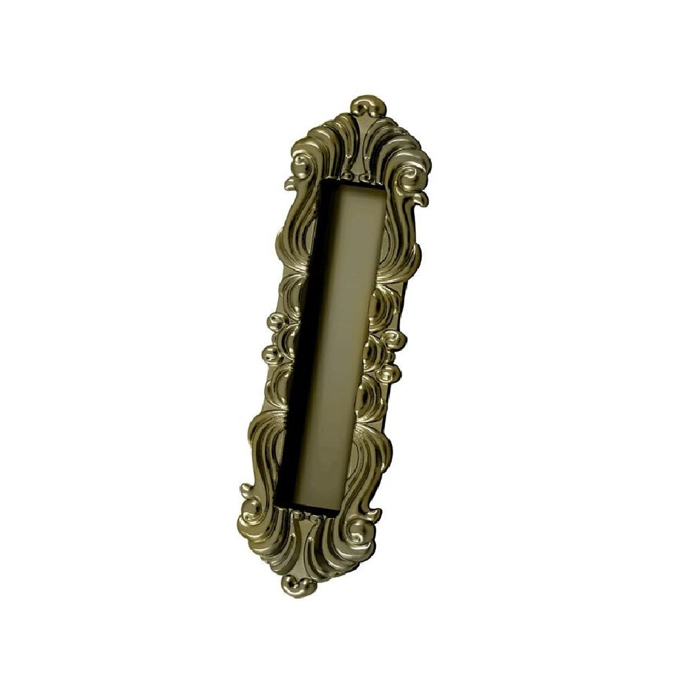 Deltana FPV7178U5 Heavy Duty Victorian Flush Pull, Antique Brass