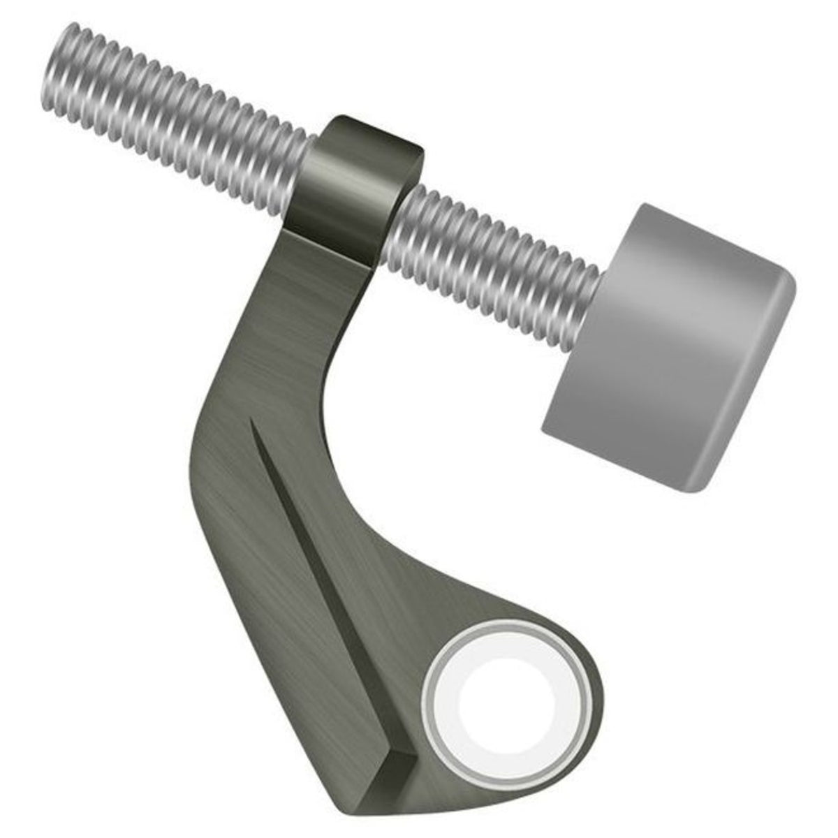 Deltana HPH89U15A Hinge Pin Door Stop, Antique Nickel