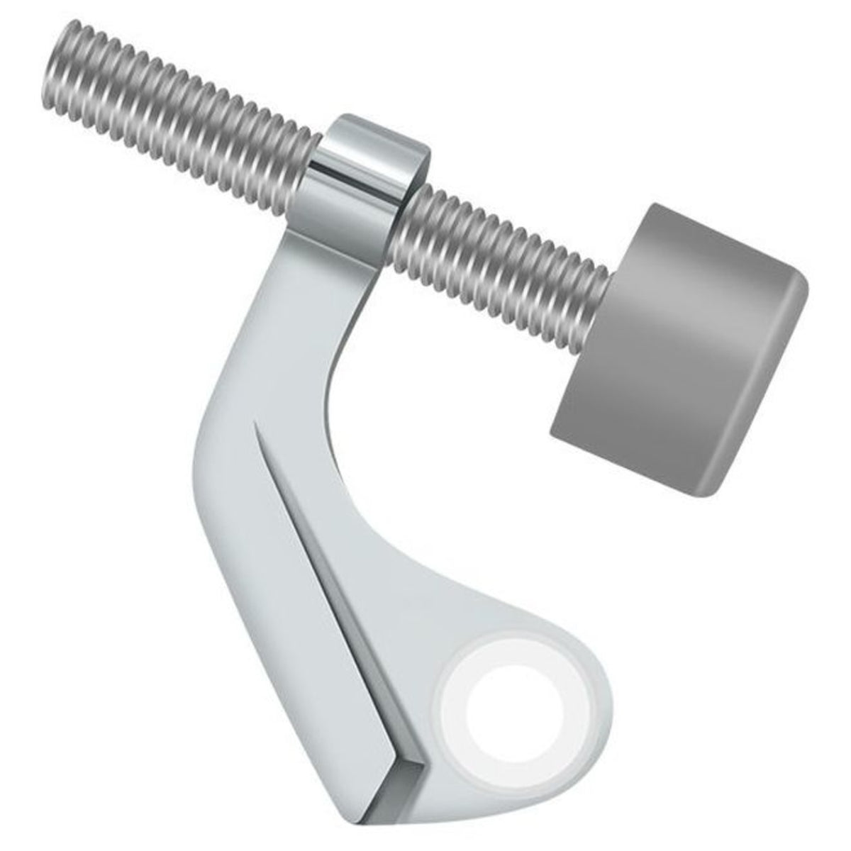 Deltana HPH89U26 Hinge Pin Door Stop, Bright Chrome