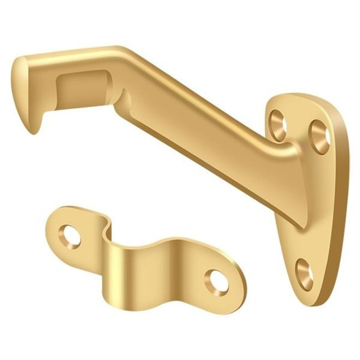 Deltana HRB325CR003 Hand Rail Brackets, Lifetime Brass