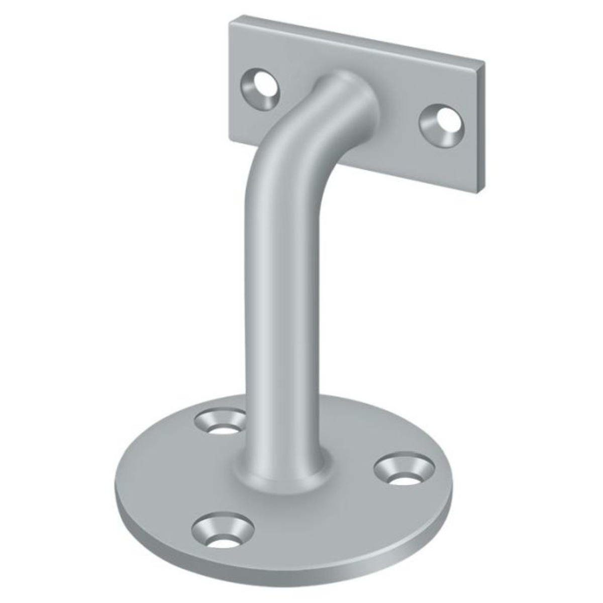 Deltana HRC253U26D Hand Rail Brackets, Satin Chrome