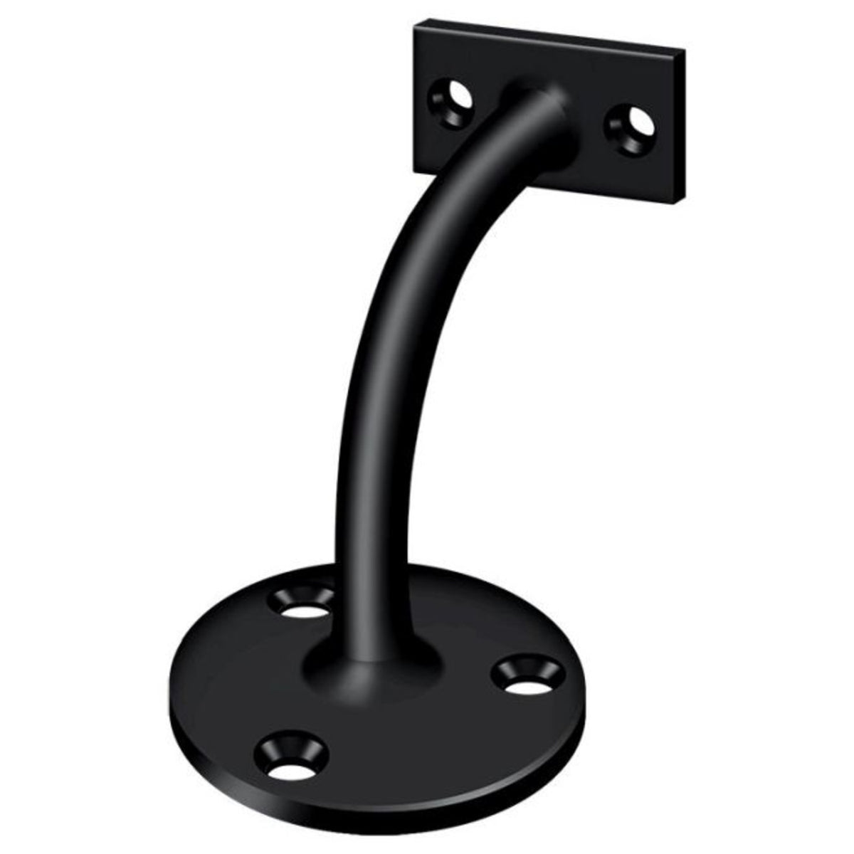 Deltana HRC175U19 Hand Rail Brackets, Black