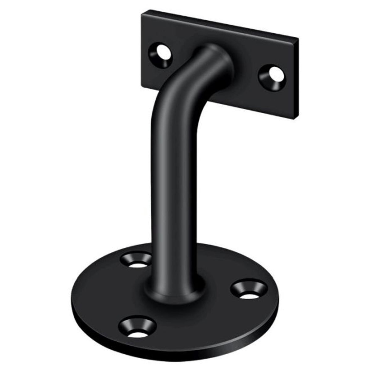 Deltana HRC253U19 Hand Rail Brackets, Black