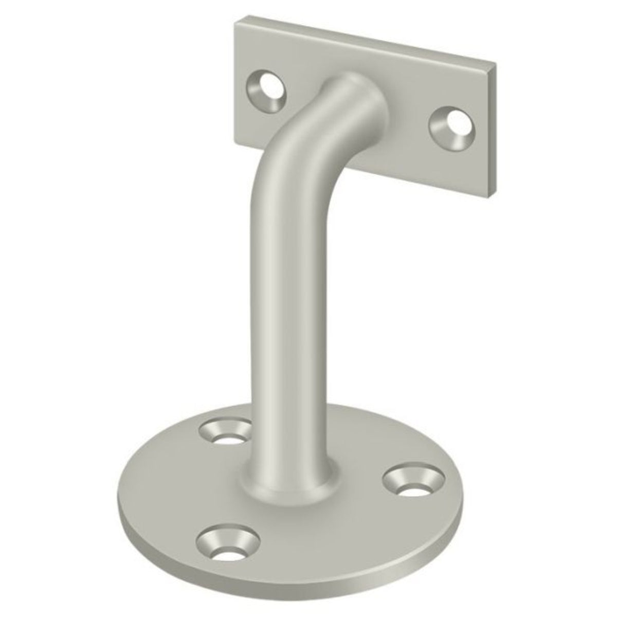 Deltana HRC253U15 Hand Rail Brackets, Satin Nickel