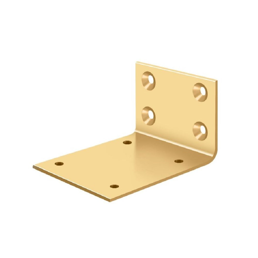 Deltana JB-DASH95CR003 Jamb Bracket for DASH95, Lifetime Brass