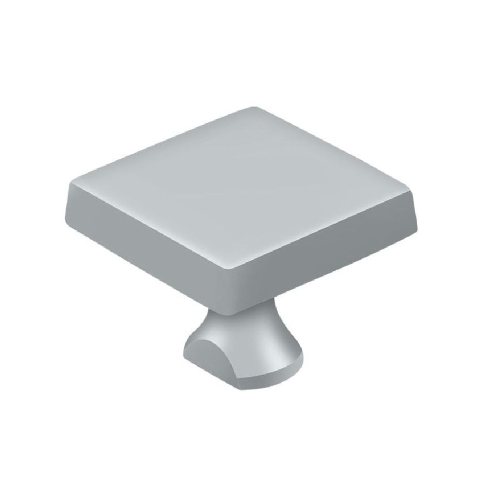 Deltana KBSU26D Square Knob For Heavy Duty Bolt, Brushed Chrome