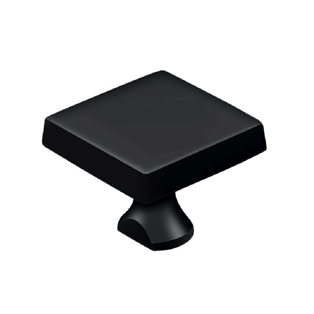 Deltana KBSU19 Square Knob For Heavy Duty Bolt, Black