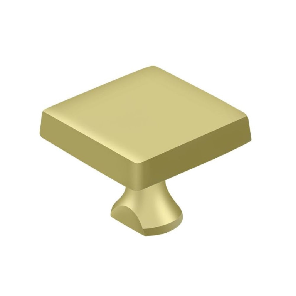 Deltana KBSU3 Square Knob For Heavy Duty Bolt, Polished Brass