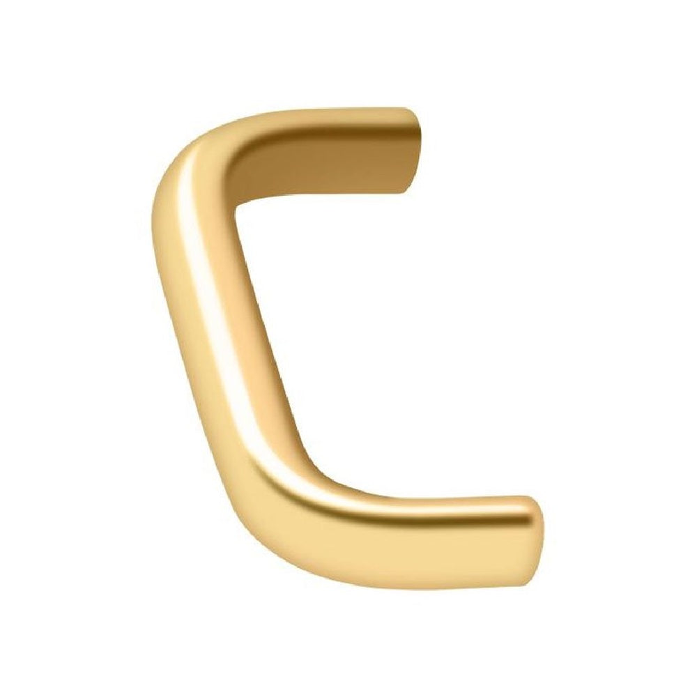 Deltana K136CR003 Wide Wire Pull, 3", Lifetime Brass