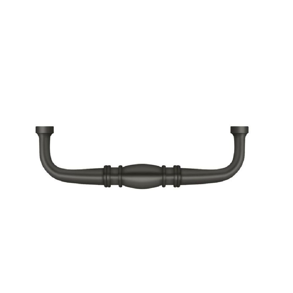 Deltana K4474U10B Colonial Cabinet Wire Pull, 4", Oil Rubbed Bronze