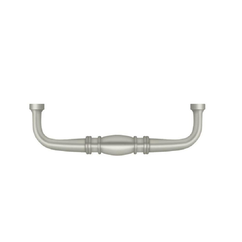 Deltana K4474U15 Colonial Cabinet Wire Pull, 4", Brushed Nickel