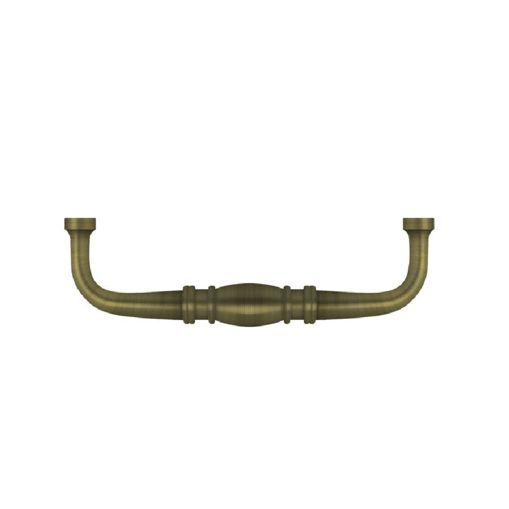 Deltana K4474U5 Colonial Cabinet Wire Pull, 4", Antique Brass
