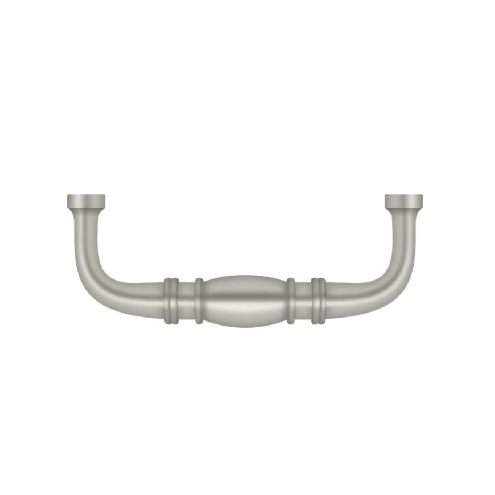 Deltana K4473U15 Colonial Cabinet Wire Pull, 3", Brushed Nickel
