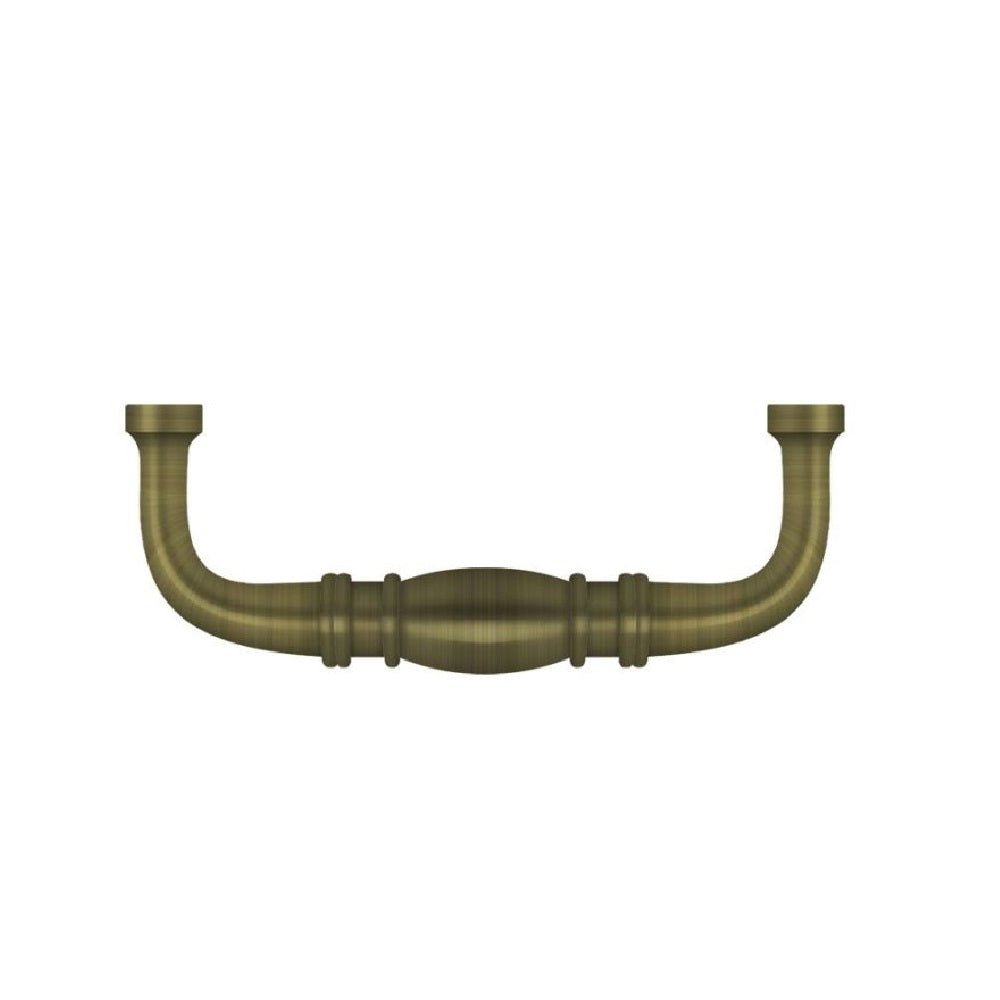 Deltana K4473U5 Colonial Cabinet Wire Pull, 3", Antique Brass