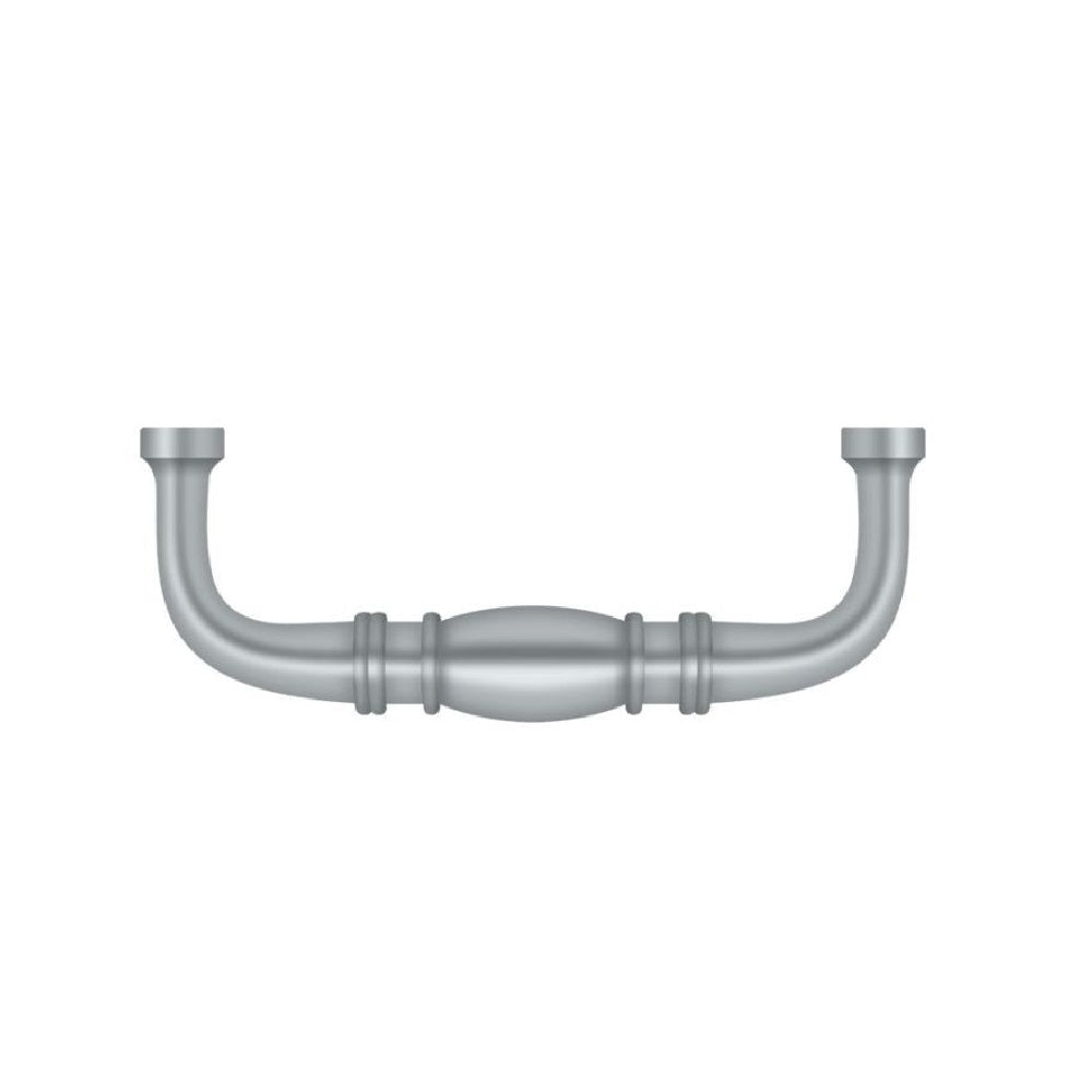 Deltana K4473U26D Colonial Cabinet Wire Pull, 3", Brushed Chrome