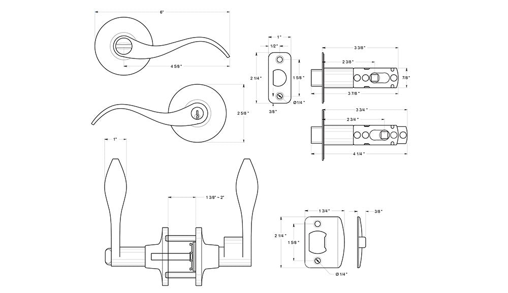 buy leversets locksets at cheap rate in bulk. wholesale & retail heavy duty hardware tools store. home décor ideas, maintenance, repair replacement parts