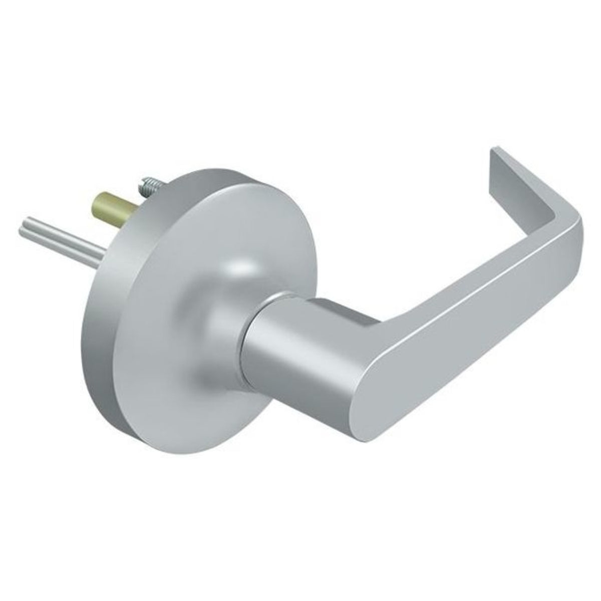 Deltana LTED80LP-26D Claredon Lever Trim, Satin Chrome