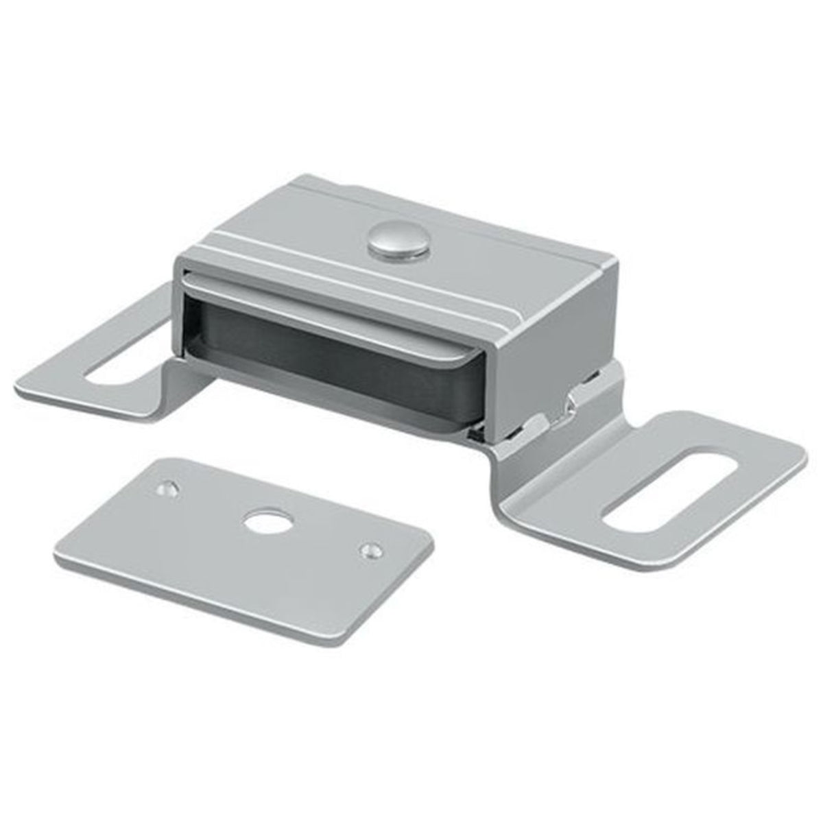 Deltana MC325 Magnetic Catch, Satin Chrome