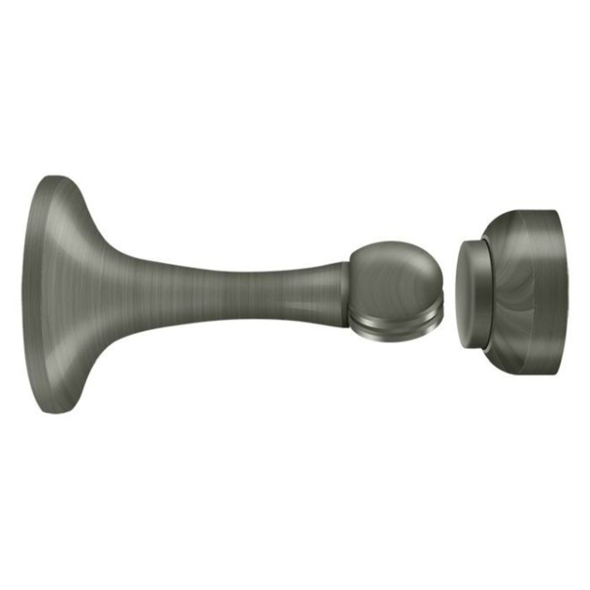 Deltana MDH30U15A Magnetic Door Holder, Antique Nickel, 3"