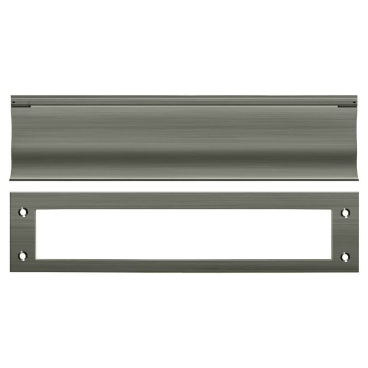 Deltana MS0030U15A Heavy Duty Mail Slot, Antique Nickel