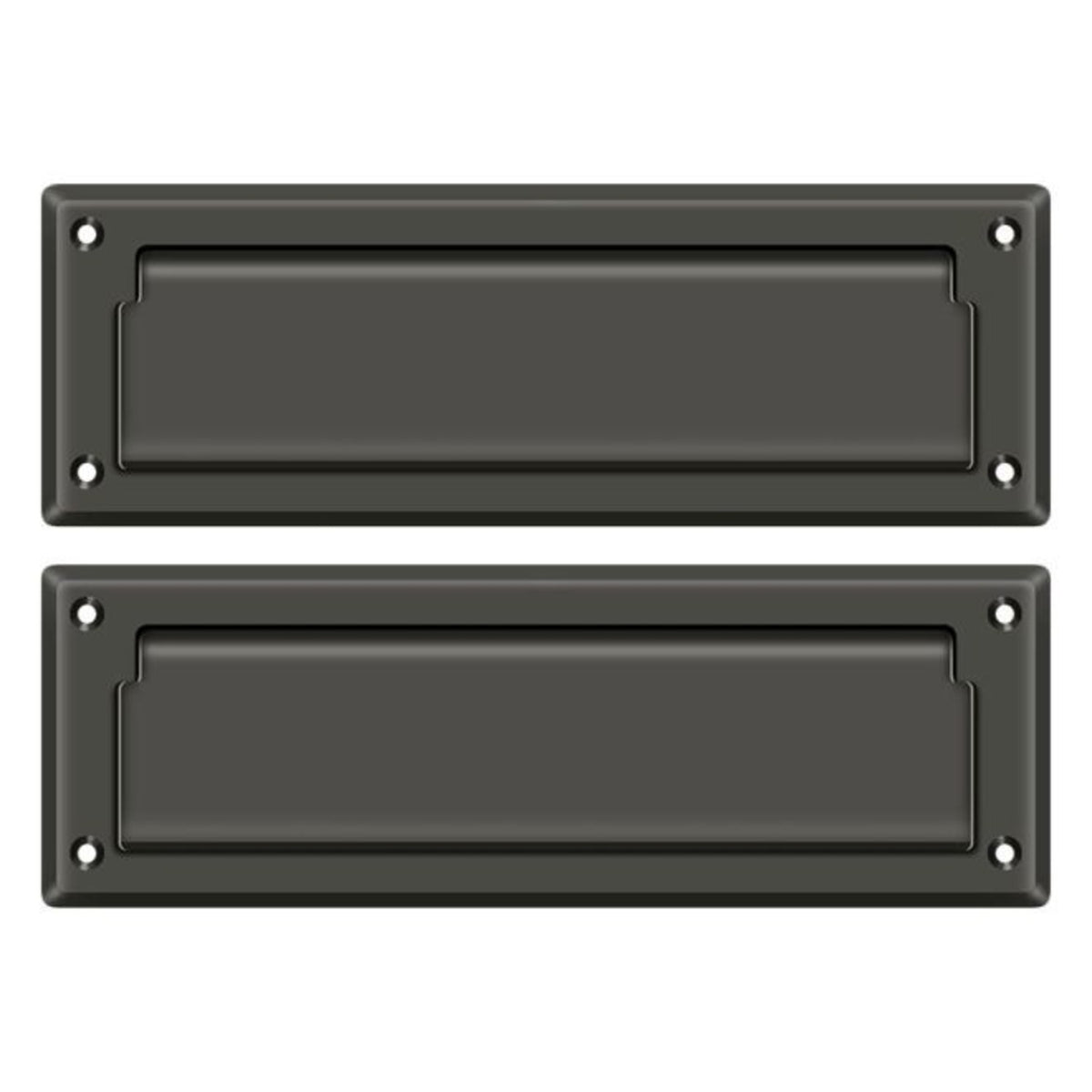 Deltana MS627U10B Mail Slot With Back Plate, Oil Rubbed Bronze