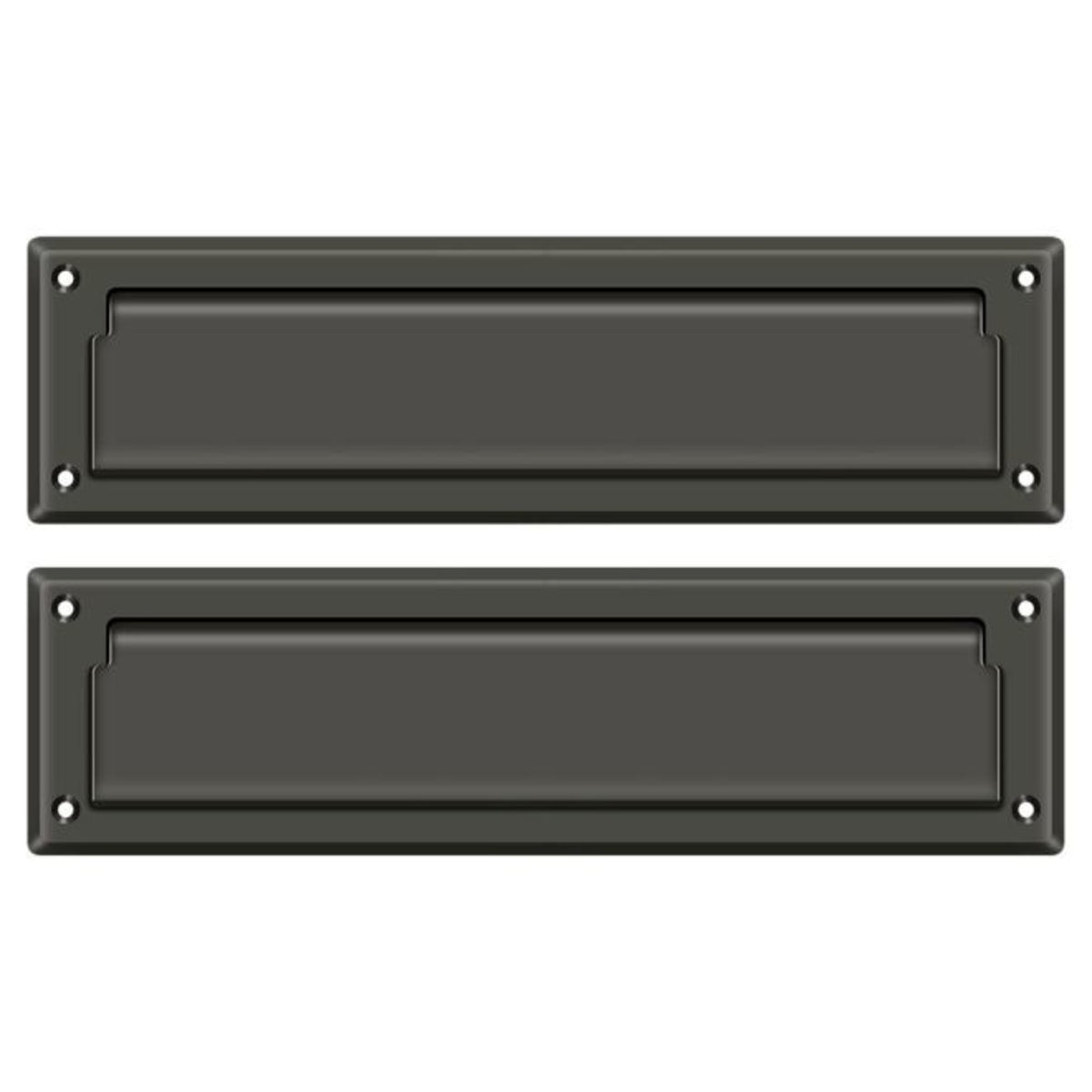 Deltana MS212U10B Mail Slot With Interior Flap, Oil Rubbed Bronze