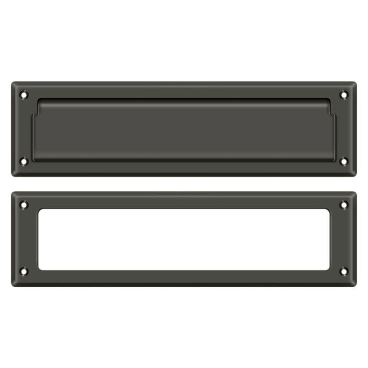 Deltana MS211U10B Mail Slot With Interior Frame, Oil Rubbed Bronze
