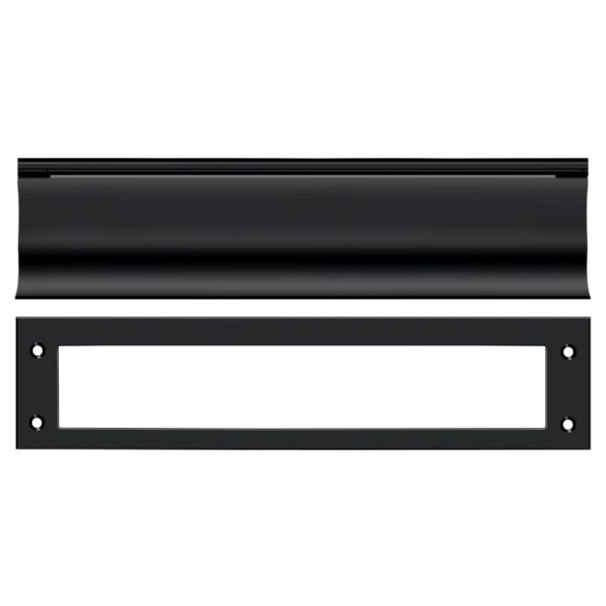 Deltana MS0030U19 Heavy Duty Mail Slot, Black