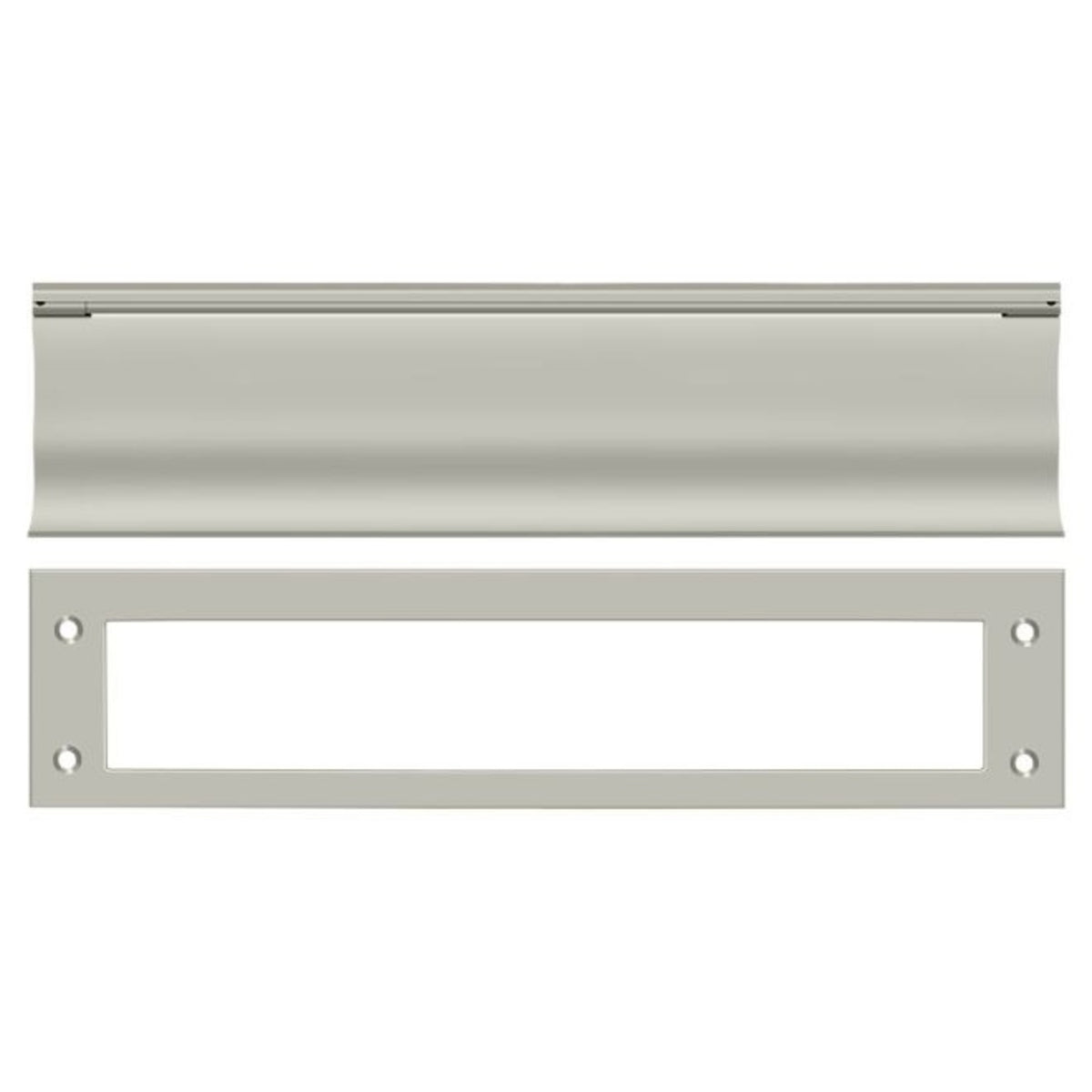 Deltana MS0030U15 Heavy Duty Mail Slot, Satin Nickel