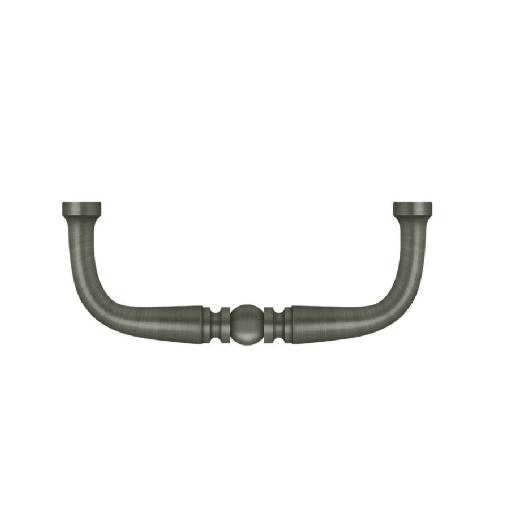 Deltana PCT300U15A Traditional Cabinet Wire Pull, 3", Antique Nickel