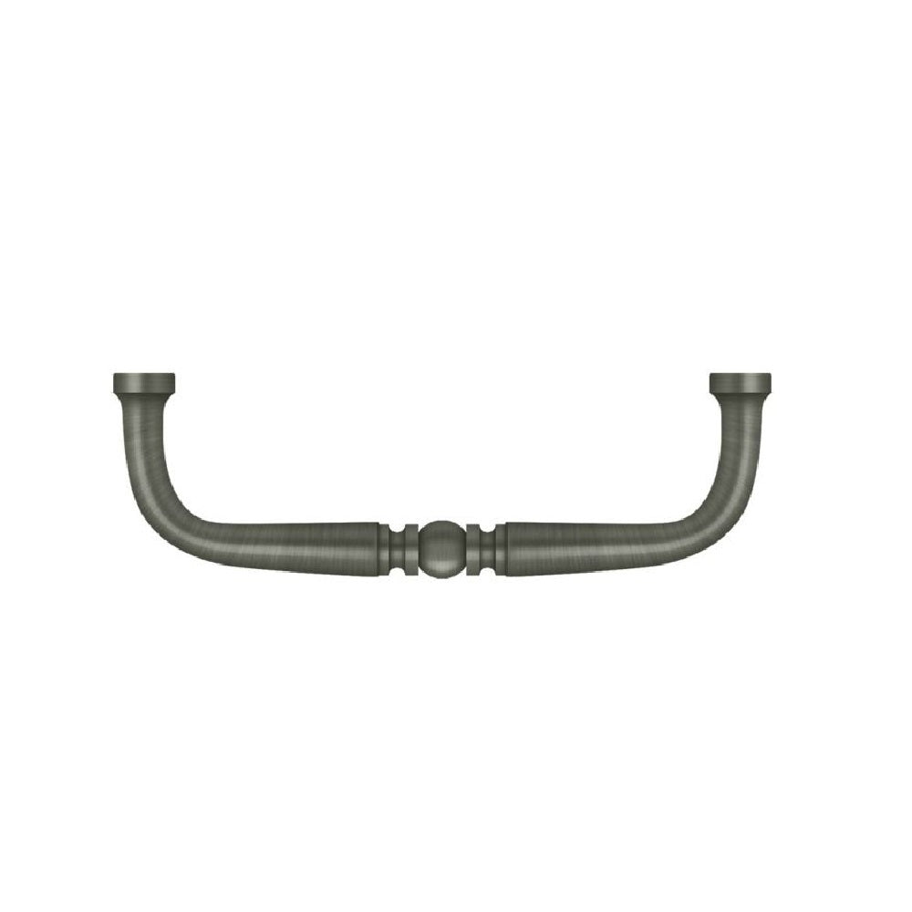 Deltana PCT350U15A Traditional Cabinet Wire Pull, 3-1/2", Antique Nickel