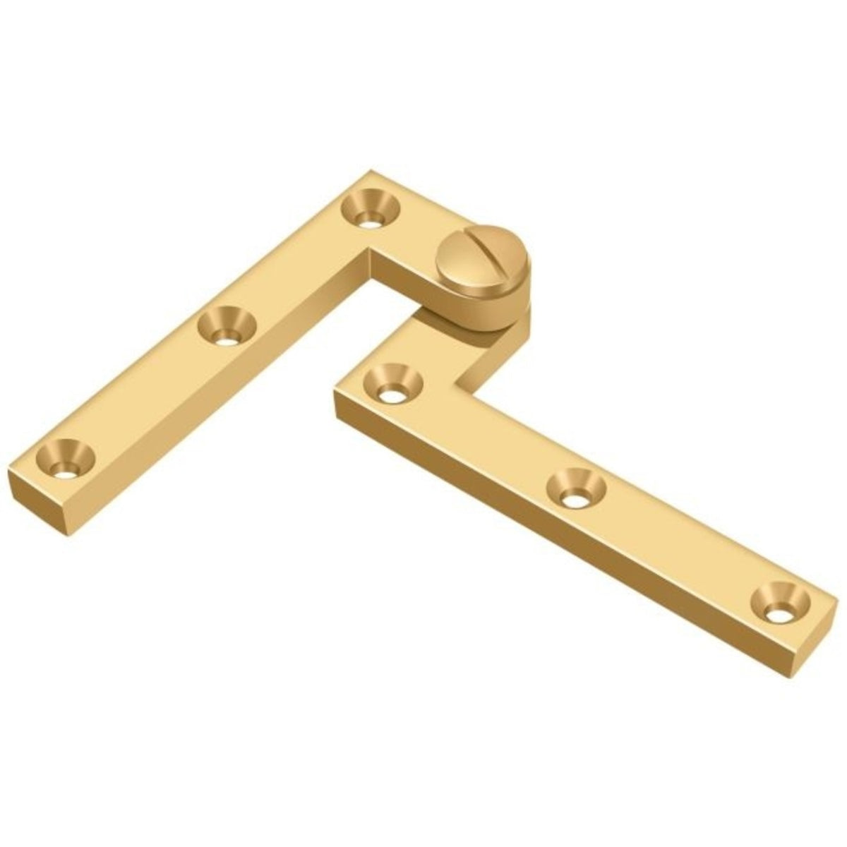 Deltana PH60CR003 Pivot Hinge, Lifetime Brass