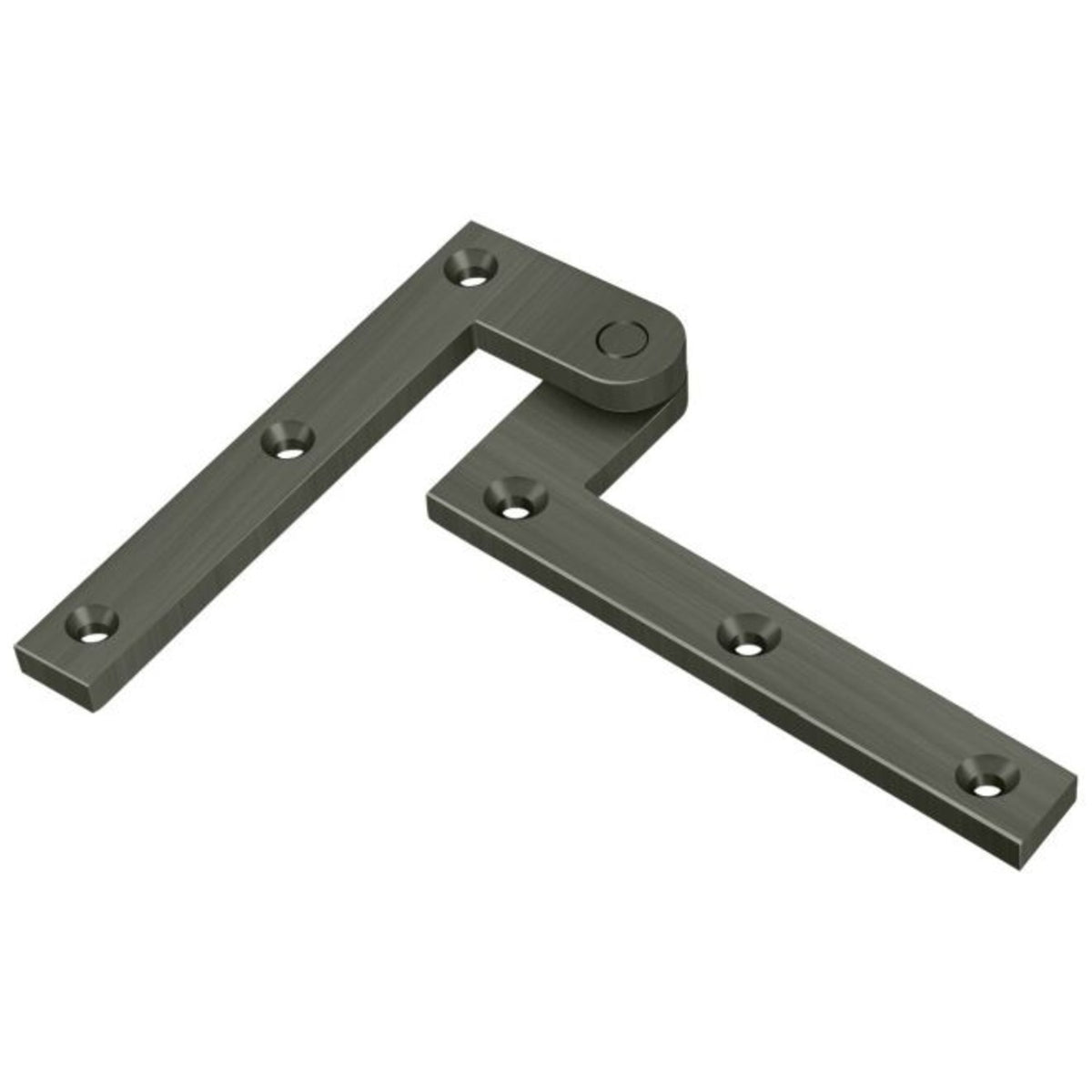 Deltana PH40U15A Pivot Hinge, Antique Nickel