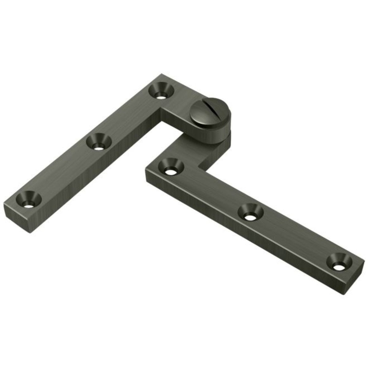 Deltana PH60U15A Pivot Hinge, Antique Nickel