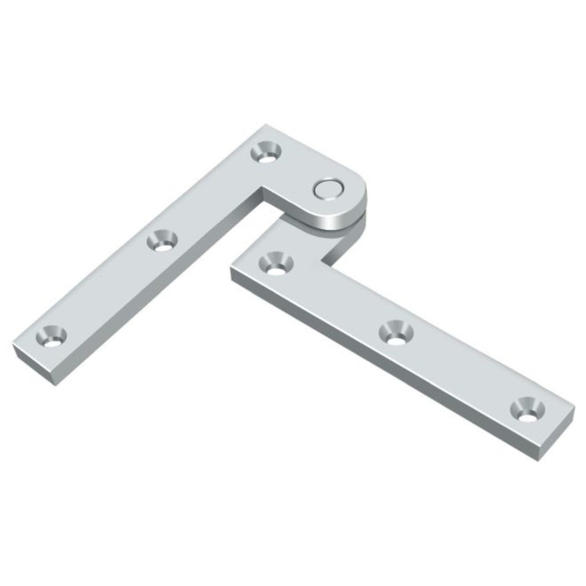 Deltana PH35U26 Pivot Hinge, Bright Chrome
