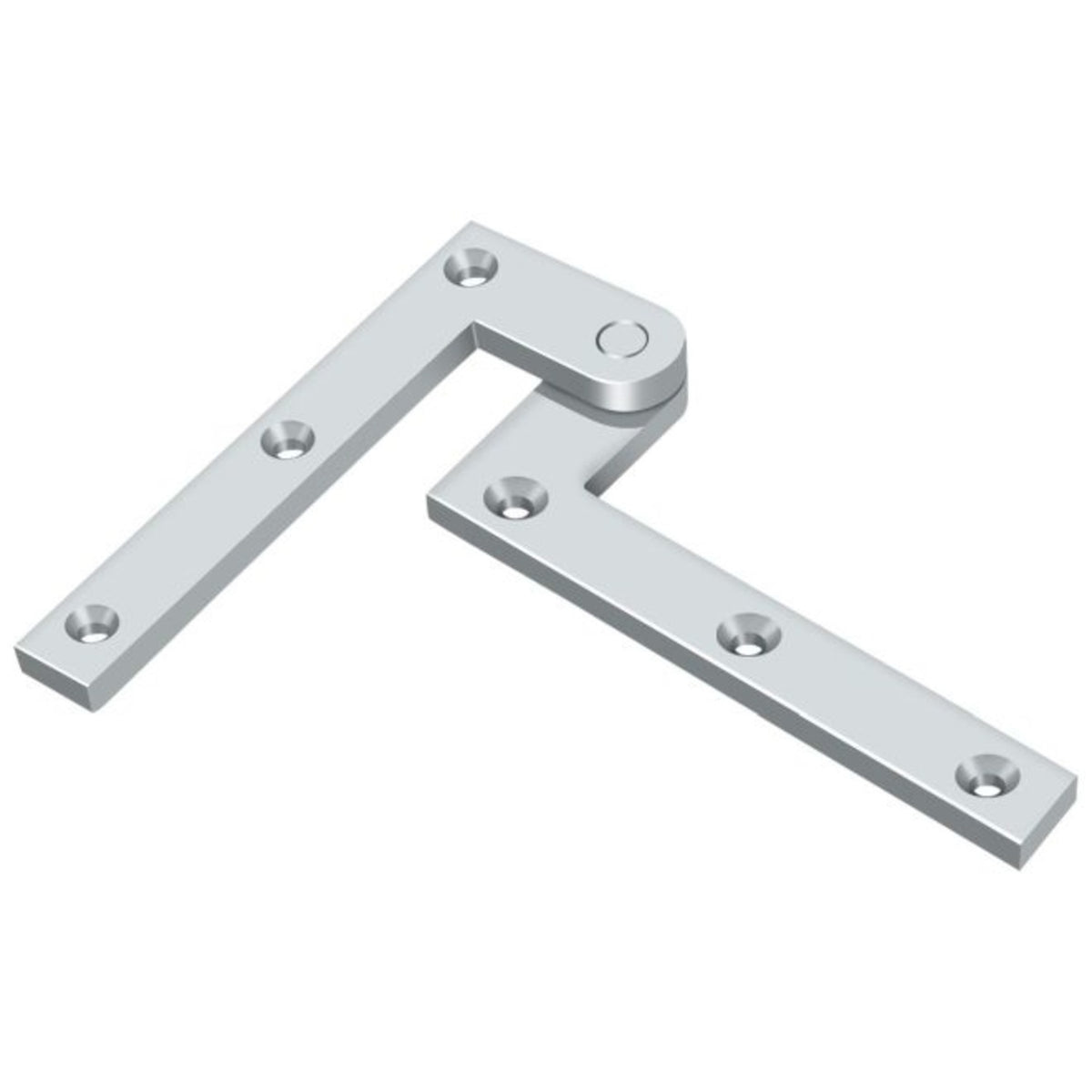 Deltana PH40U26 Pivot Hinge, Bright Chrome