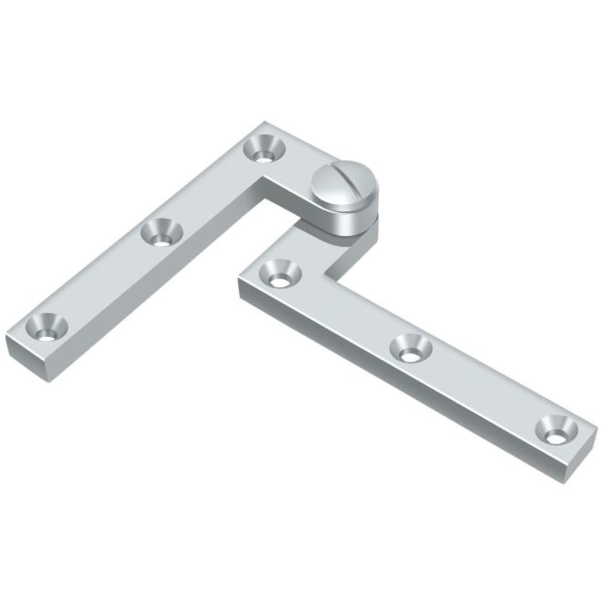 Deltana PH60U26 Pivot Hinge, Bright Chrome