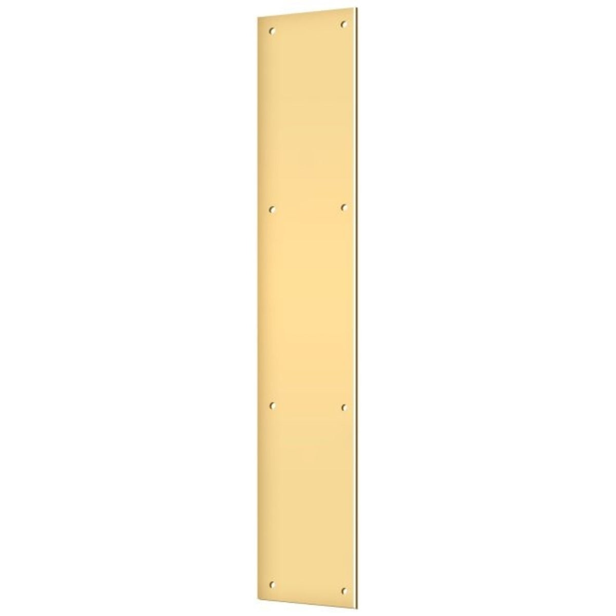 Deltana PP3520CR003 Push Plate, Lifetime Brass