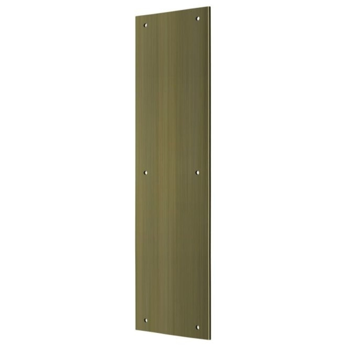 Deltana PP3515U5 Push Plate, Antique Brass