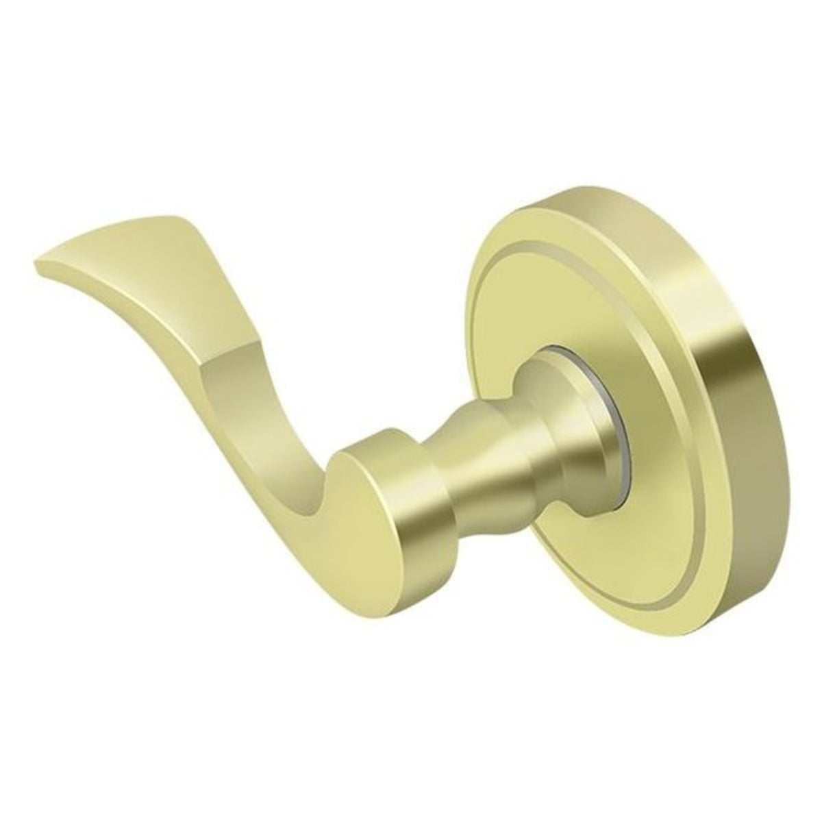 Deltana PRLLR4U3RH Lacovia Right Hand Privacy Lever, Bright Brass
