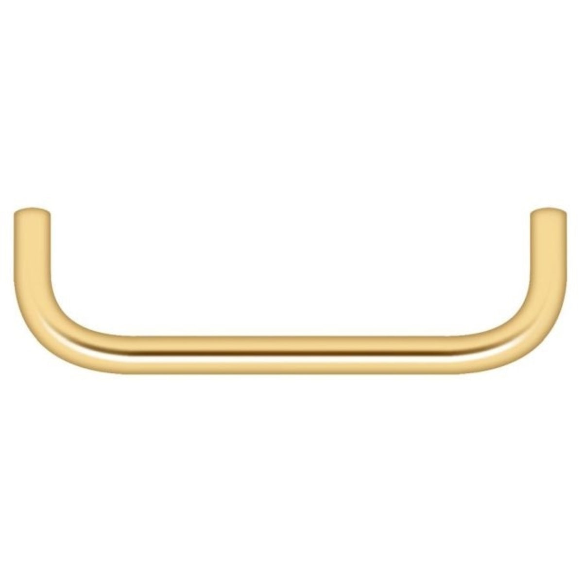 Deltana PW400CR003 Wire Pull, Lifetime Brass, 4"