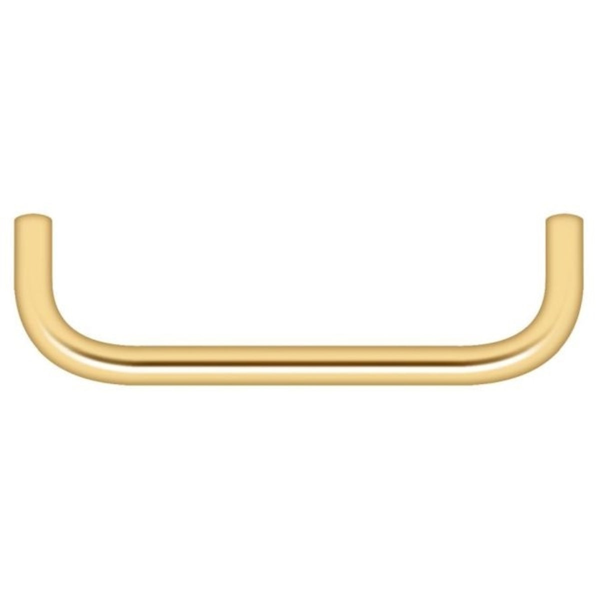 Deltana PW400CR003 Wire Pull, Lifetime Brass, 4"