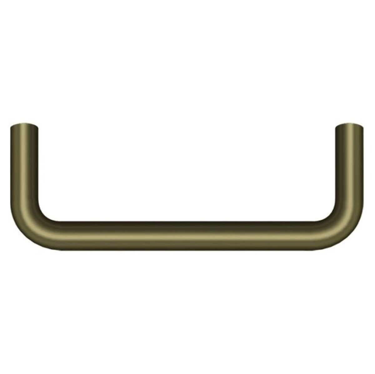 Deltana PW350U5 Wire Pull, Antique Brass, 3-1/2"