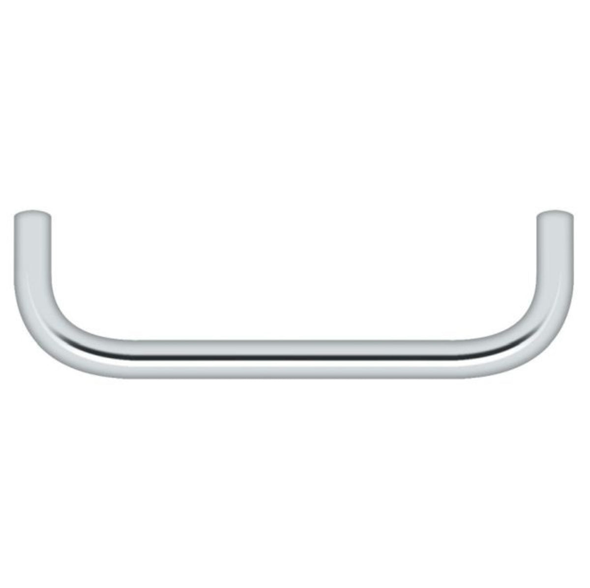 Deltana PW400U26 Wire Pull, Bright Chrome, 4"